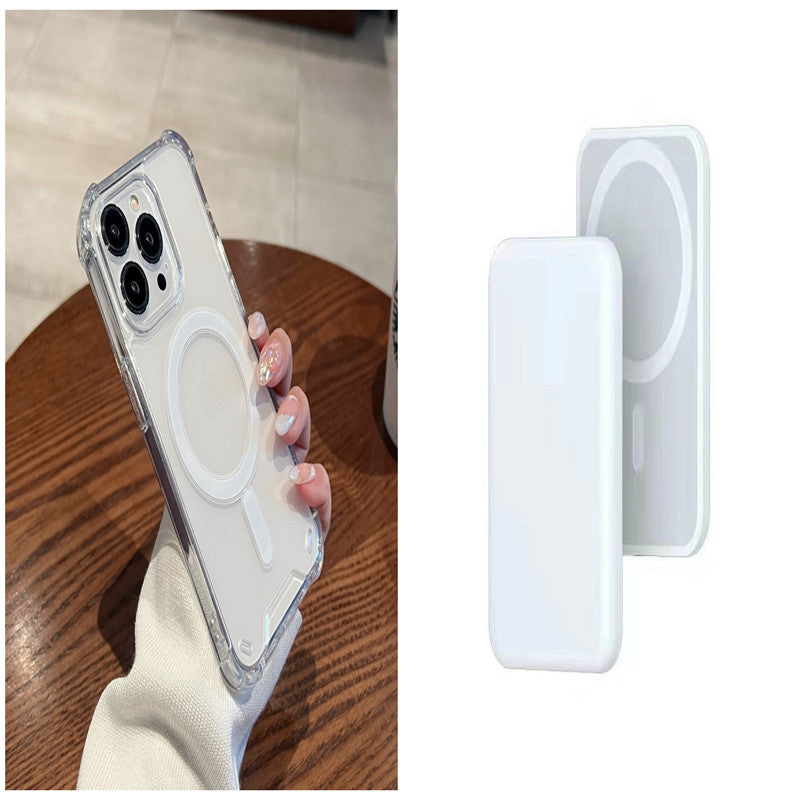 Four-corner Drop-resistant Airbag Magnetic Suction Phone Case
