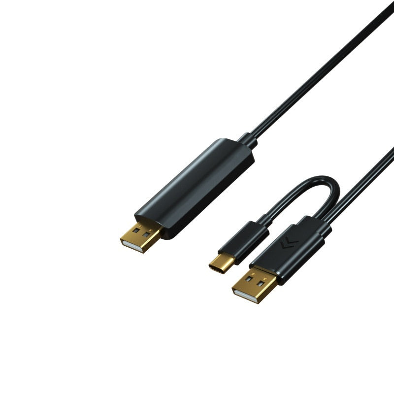 USB 30 Peer-to-peer Cable For Copying And Sharing Data Files Between Computers