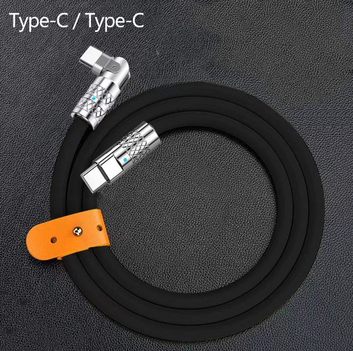 Fast Charging Data Cable 180 Degrees Rotary Today ! Free shipping with minimum of 2 purchase. Best selling item on TikTok 2023