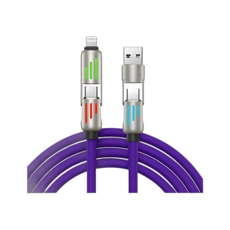 240W Data Cable Fast Charging Two-to-two Charging Cable