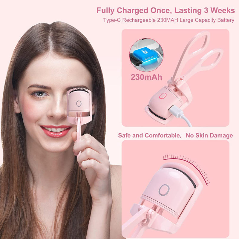 BEST SELLING TIKTOK Electric Ironing Heating Eyelash Curler