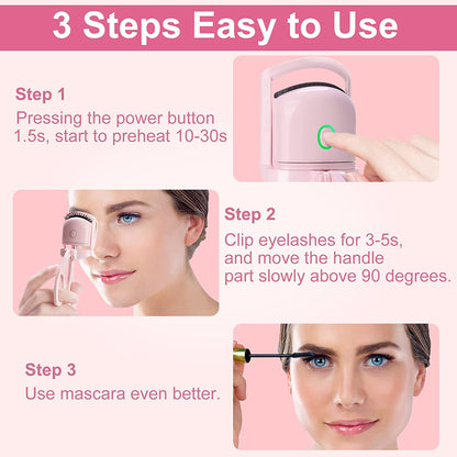 BEST SELLING TIKTOK Electric Ironing Heating Eyelash Curler