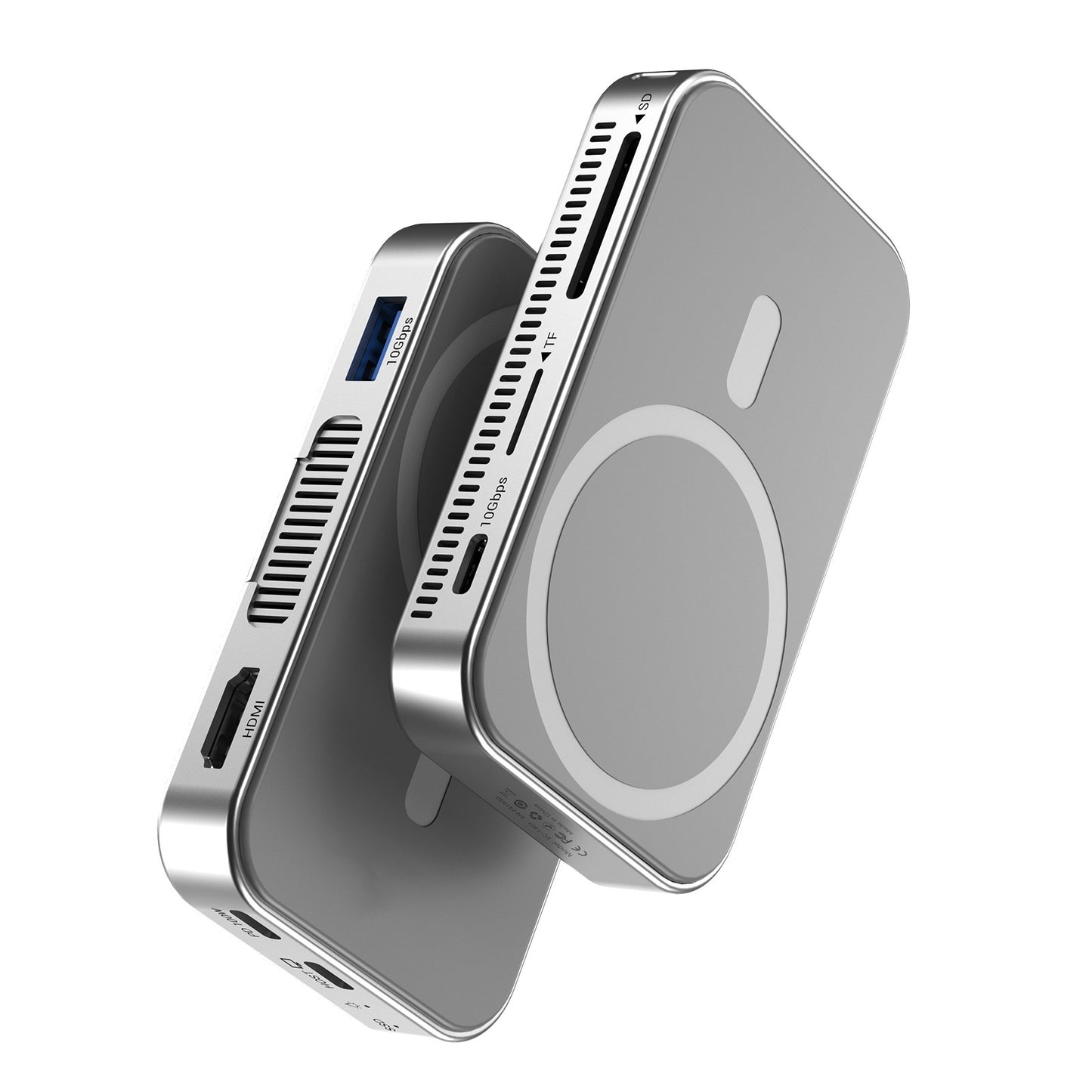 Magnetic SSD Enclosure Dock For Phones And Portable Hard Drives