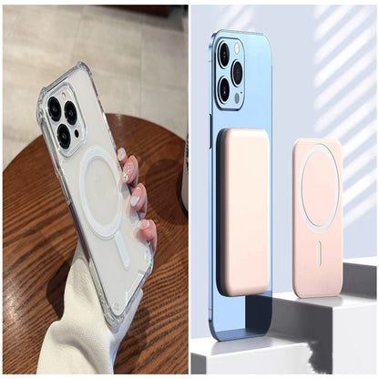 Four-corner Drop-resistant Airbag Magnetic Suction Phone Case