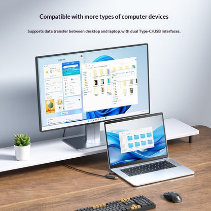 USB 30 Peer-to-peer Cable For Copying And Sharing Data Files Between Computers