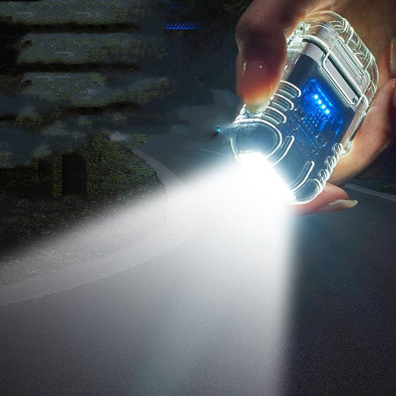 Waterproof And Windproof Outdoor Lighting Double-arc Lighter - ThinkSmartTech