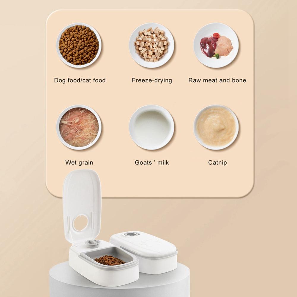 Automatic Pet Feeder Smart Food Dispenser For Cats Dogs Timer Stainless Steel Bowl Auto Dog Cat Pet Feeding Pets Supplies - ThinkSmartTech