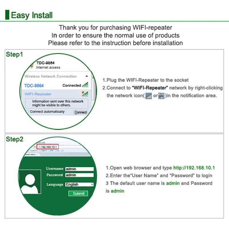 Wifi Repeater Wifi Signal Amplifier - ThinkSmartTech