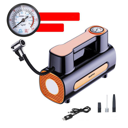 Tire Inflator 12V DC Portable Compressor Electric DC Auto Tire Pumps For Car Tires - ThinkSmartTech