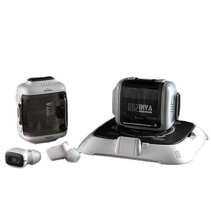 New Mechanical Space Capsule Bluetooth Headset Noise Reduction - ThinkSmartTech