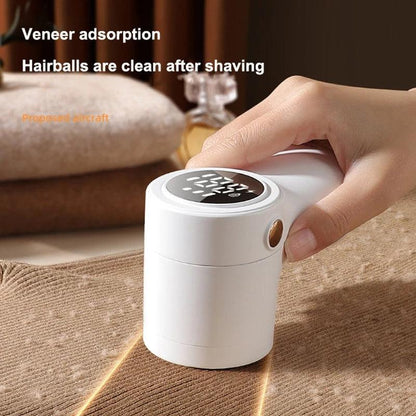 New Lint Remover Electric Hairball Trimmer Smart LED Digital Display Fabric USB Charging Portable Professional Fast Household - ThinkSmartTech