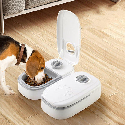 Automatic Pet Feeder Smart Food Dispenser For Cats Dogs Timer Stainless Steel Bowl Auto Dog Cat Pet Feeding Pets Supplies - ThinkSmartTech