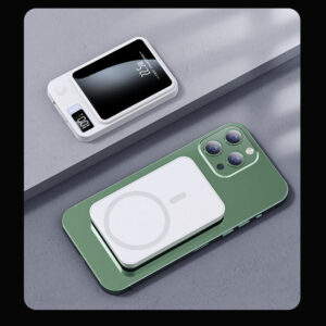 Magnetic Power Bank White